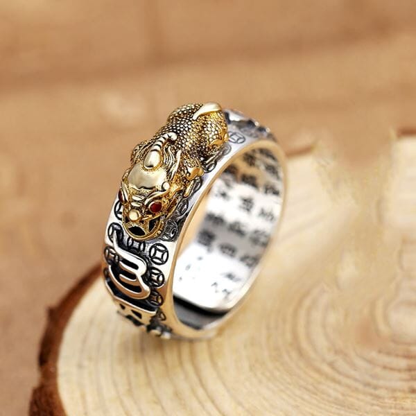 Bague de Richesse et Prospérité Feng Shui Originale Joias & Acessórios (Anel 1) Mascato Shop