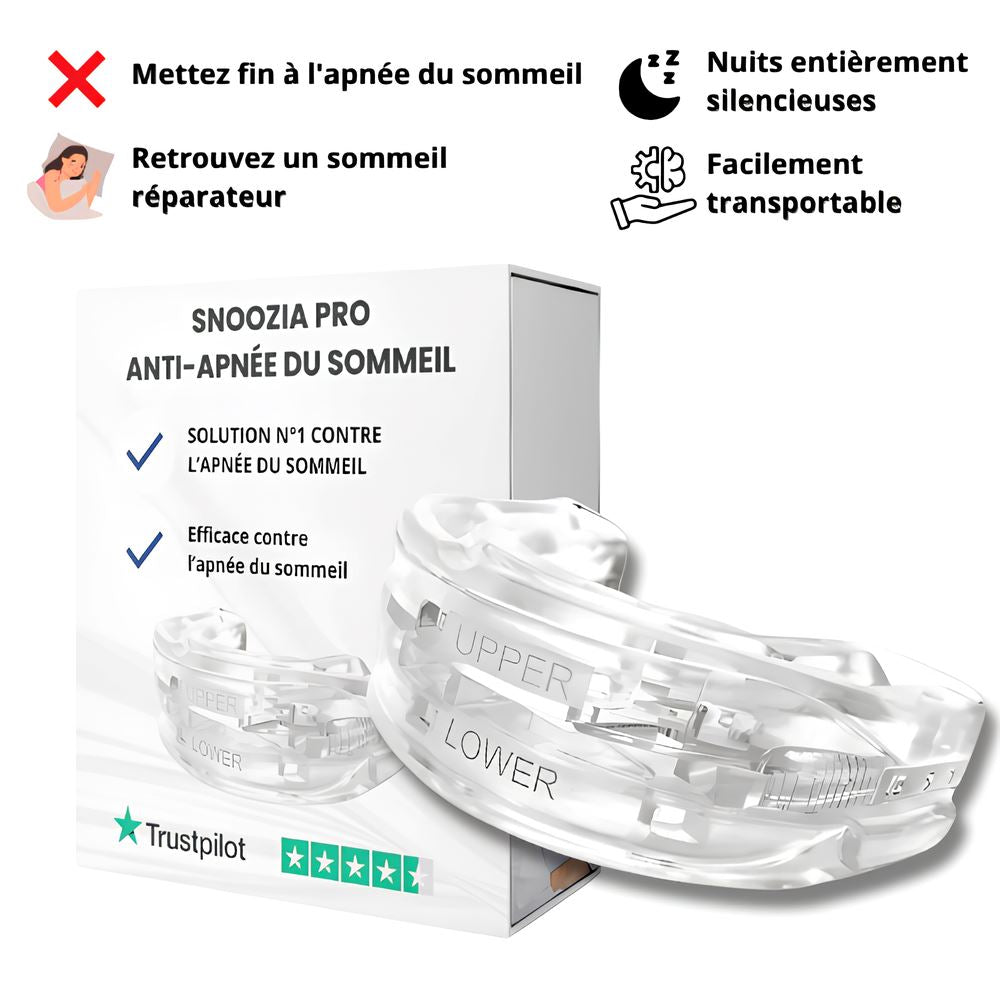 Orthèse dentaire Snoozia Pro UNISSEX - SAUDE - SNOOZIA PRO Mascato Shop