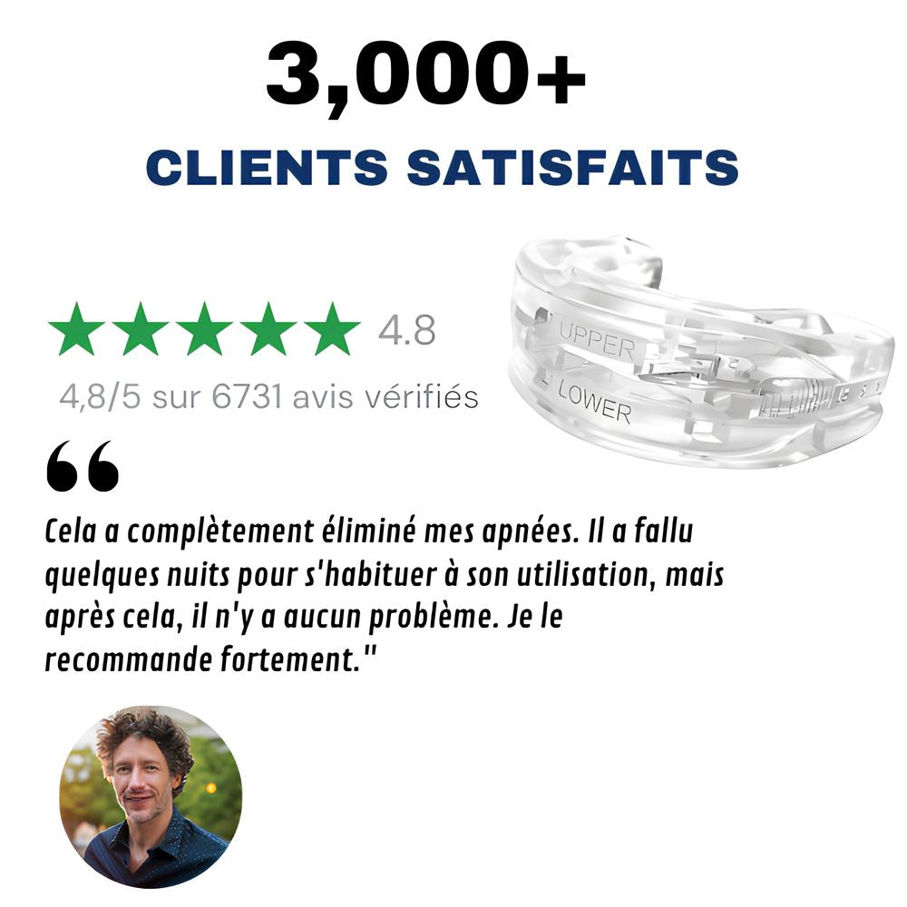 Orthèse dentaire Snoozia Pro UNISSEX - SAUDE - SNOOZIA PRO Mascato Shop